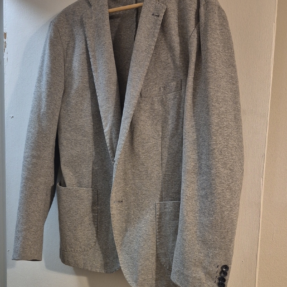 Men's Made In Italy Gray Sport Coat